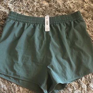 PINK Victoria's Secret Teal Athletic Shorts